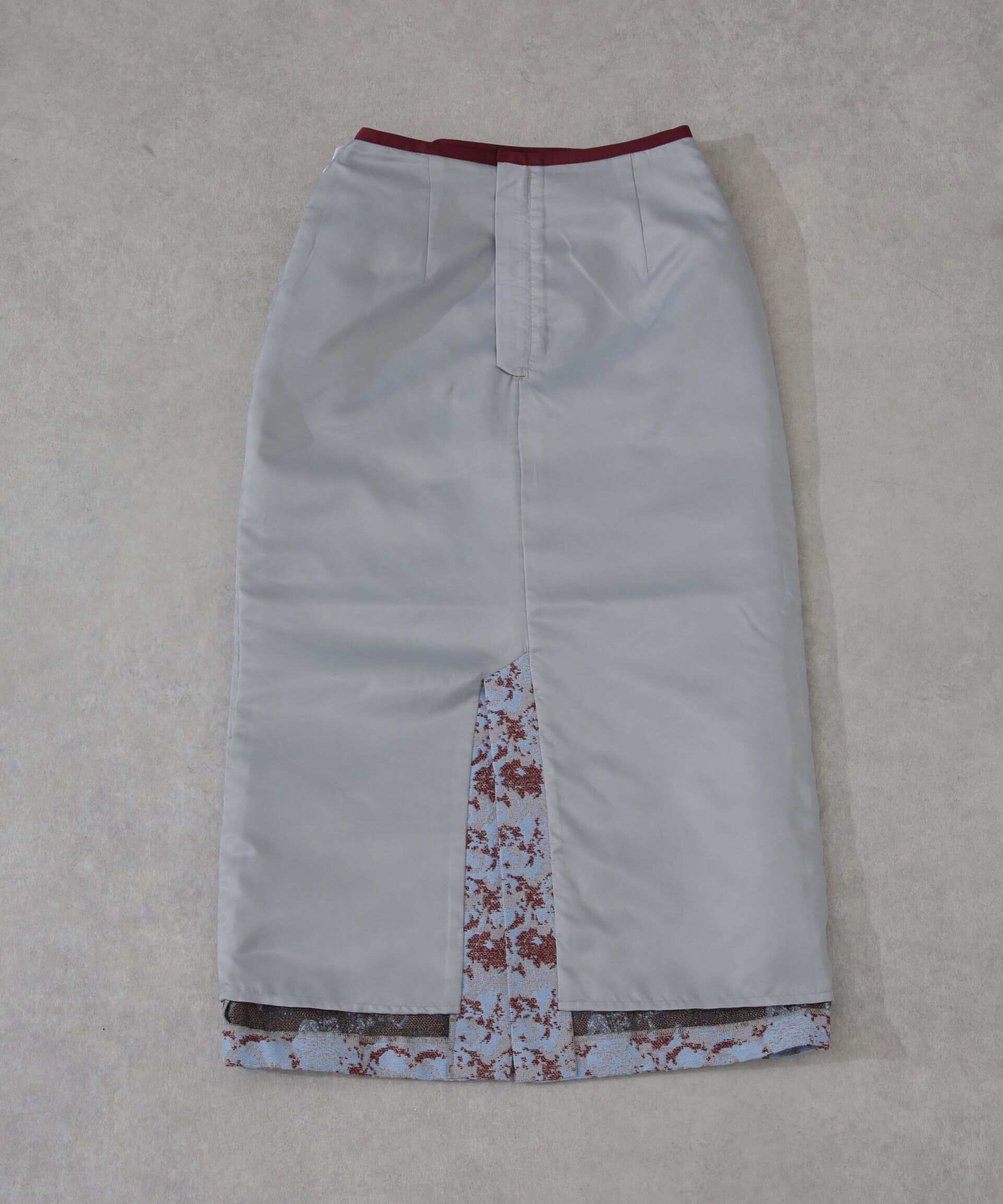 nano･universe「フラワージャカードタイトスカート」|スカート|