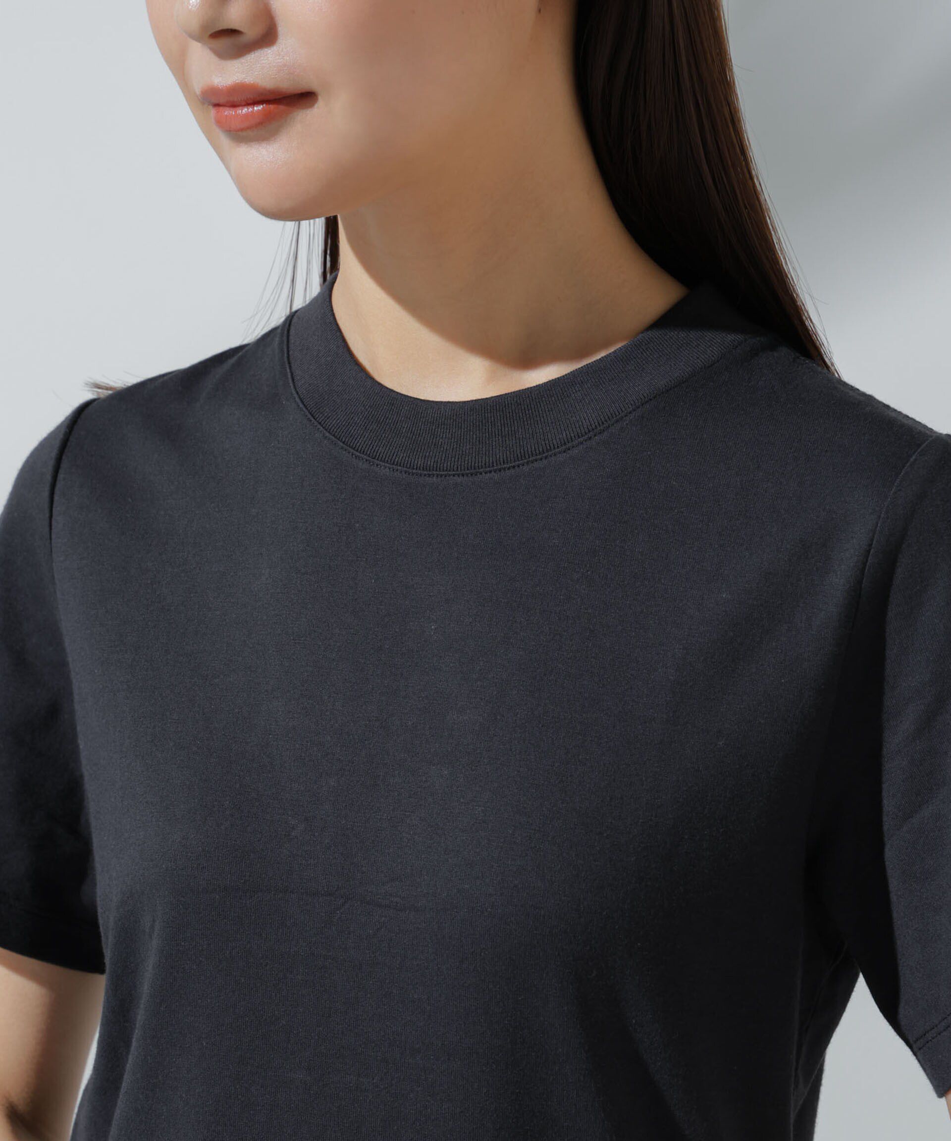 nano･universe「Anti Soaked(R) 汗染み防止 クルーネックTシャツ」|Tシャツ・カットソー|