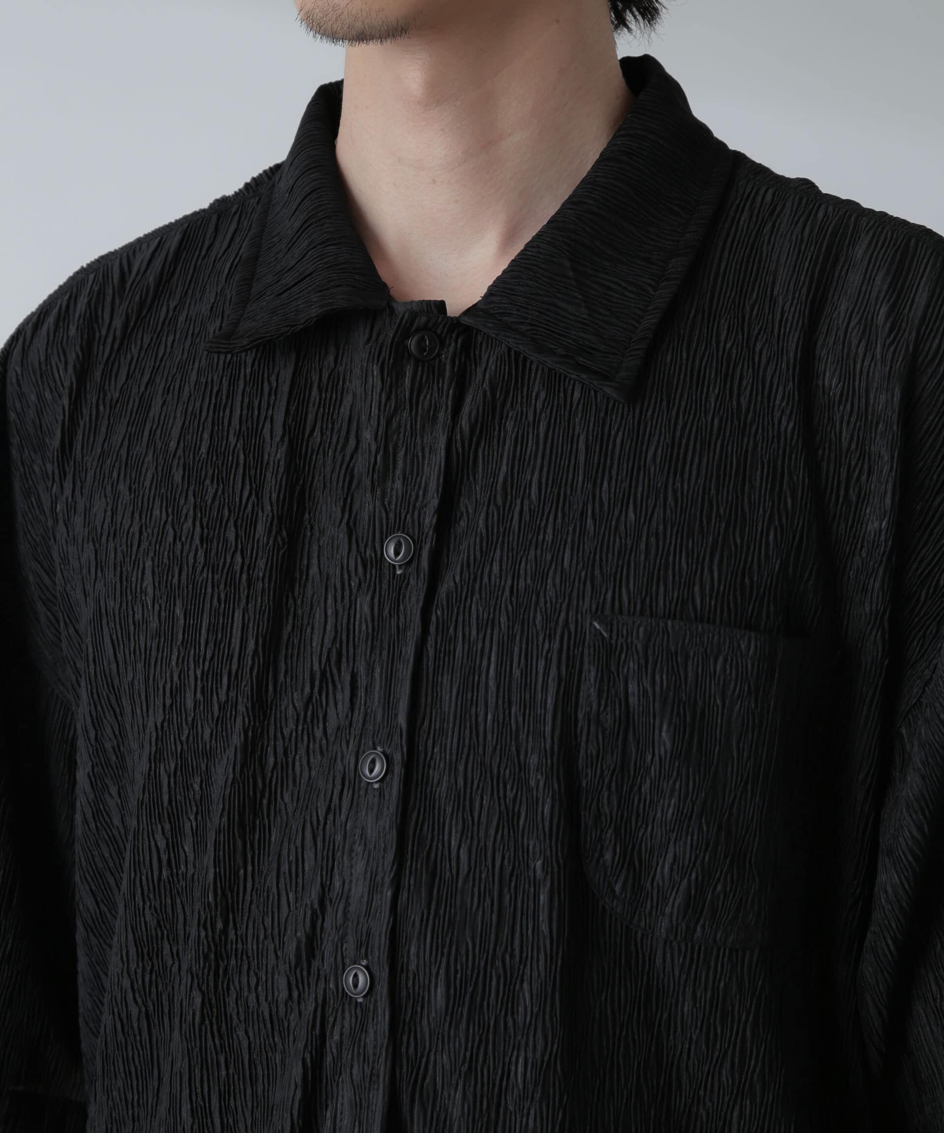 nano･universe「NORMANBROS別注スラッシュポケット楊柳シャツ 半袖」|シャツ・ブラウス|