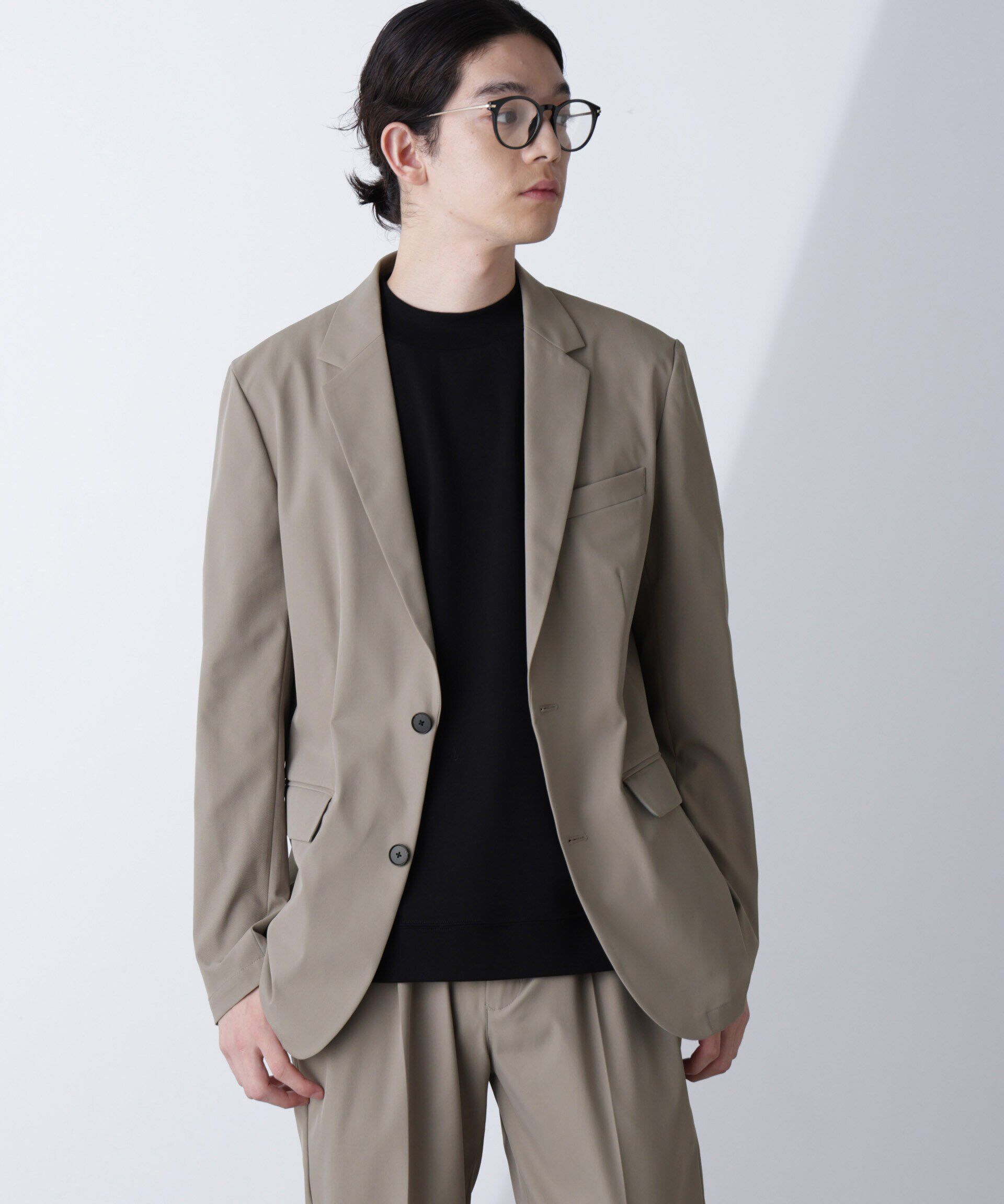 nano･universe「｢Damerino｣RE;NAPES(R) ツイルストレッチセットアップ 24AW」|スーツ|