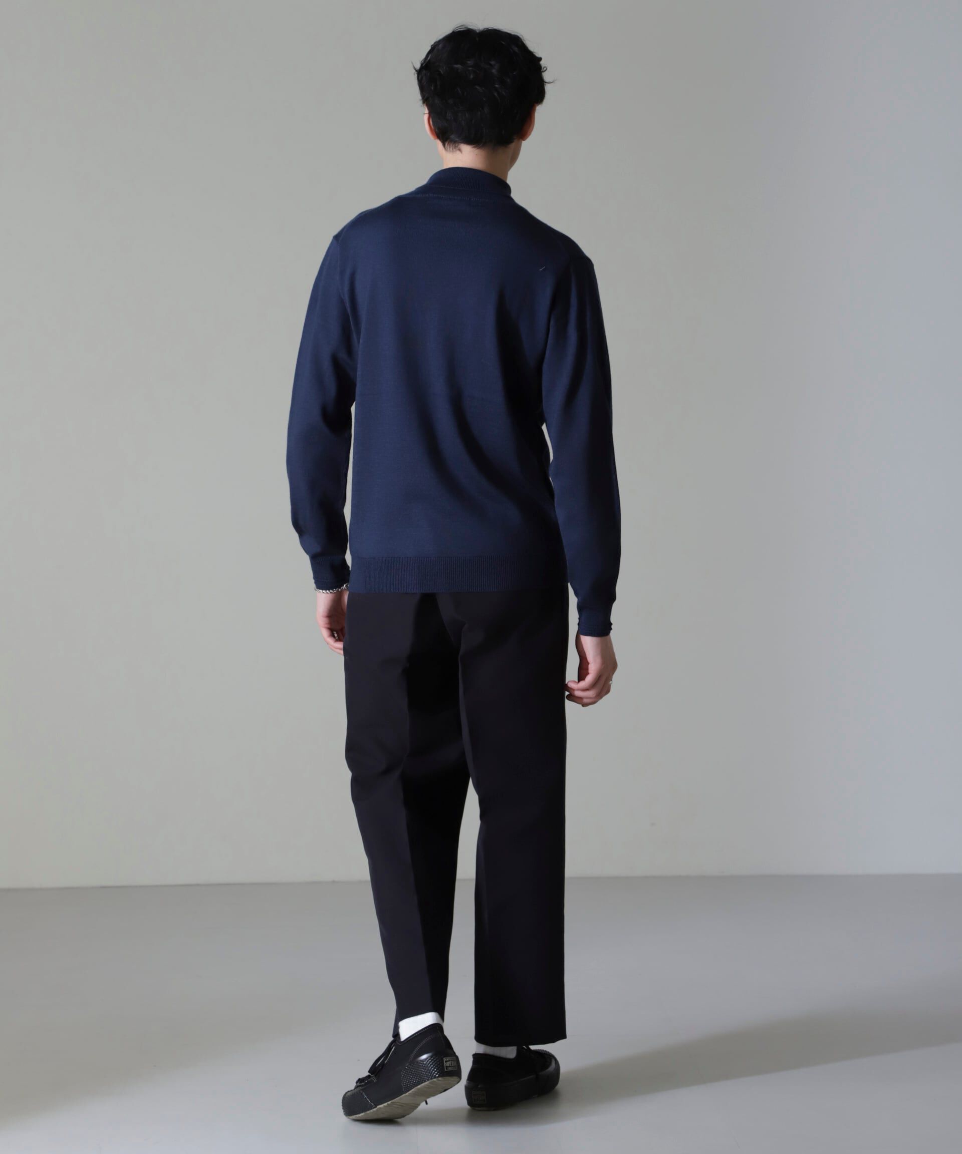 nano･universe「タスマニアミックスタートルニット」|ニット・セーター|