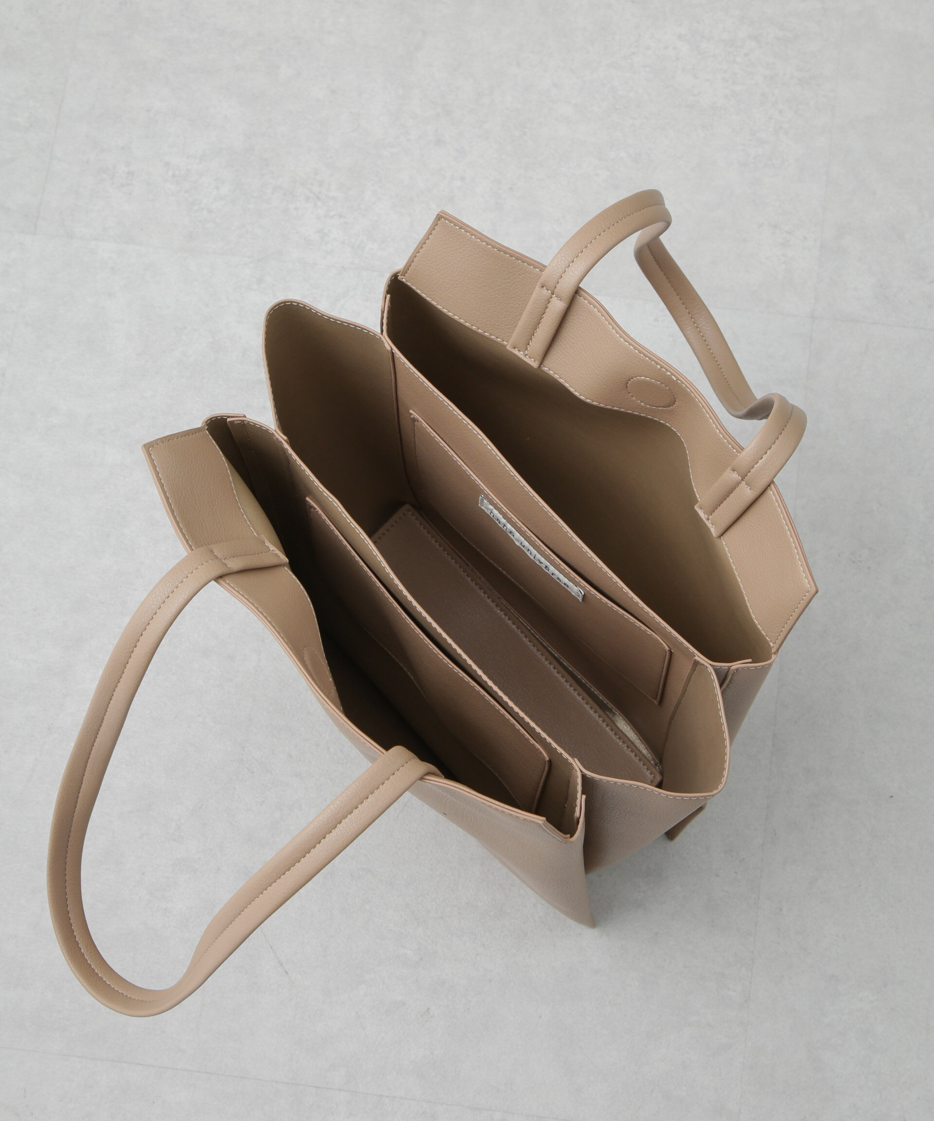 nano･universe「縦長トートバッグ」|ショルダー・メッセンジャー|