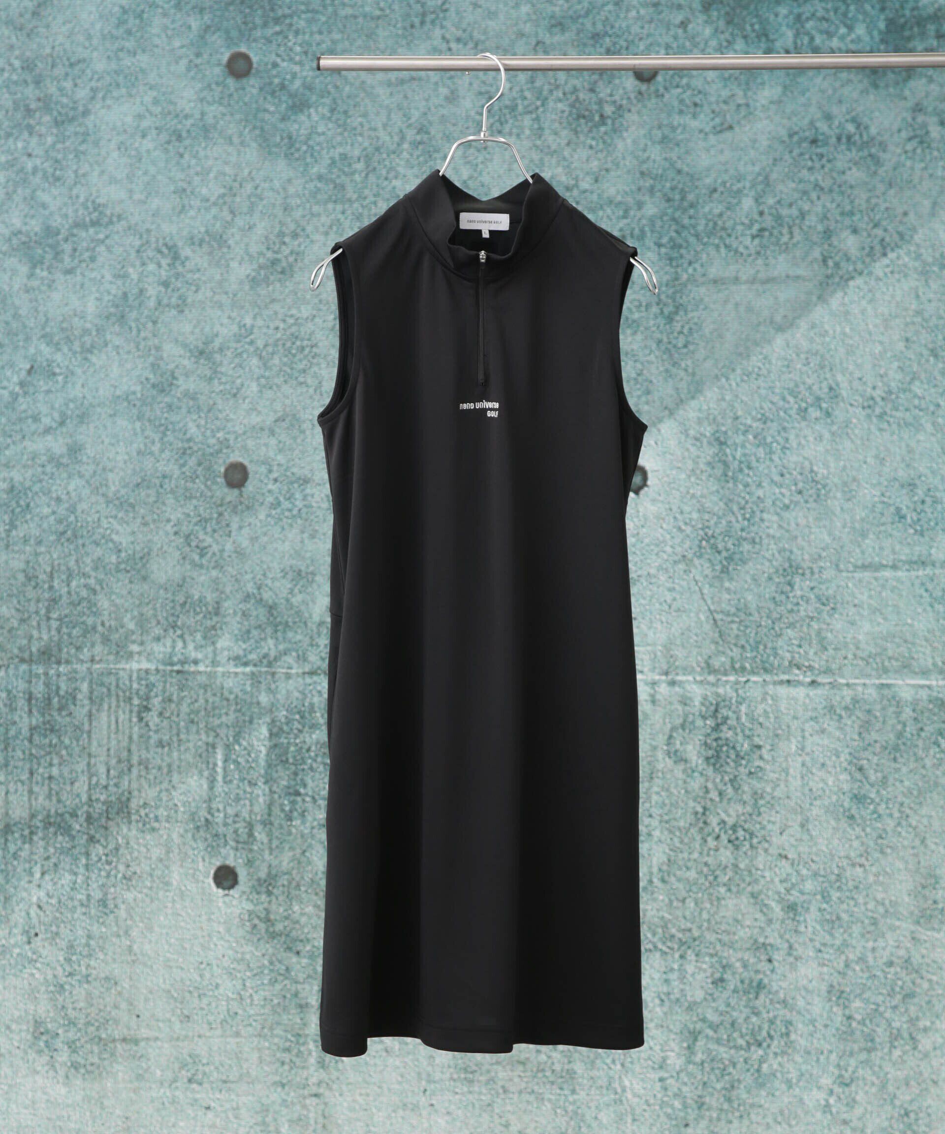 nano･universe「nano universe GOLF/ハーフジップワンピース」|ワンピース|