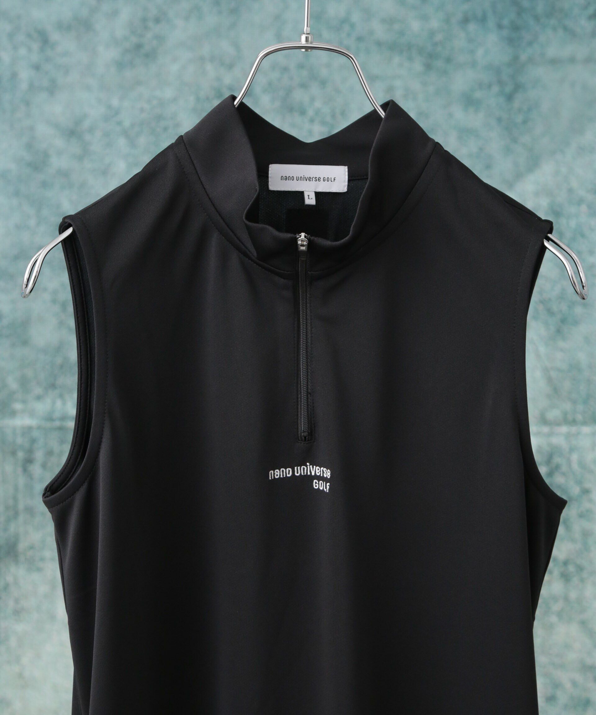 nano･universe「nano universe GOLF/ハーフジップワンピース」|ワンピース|