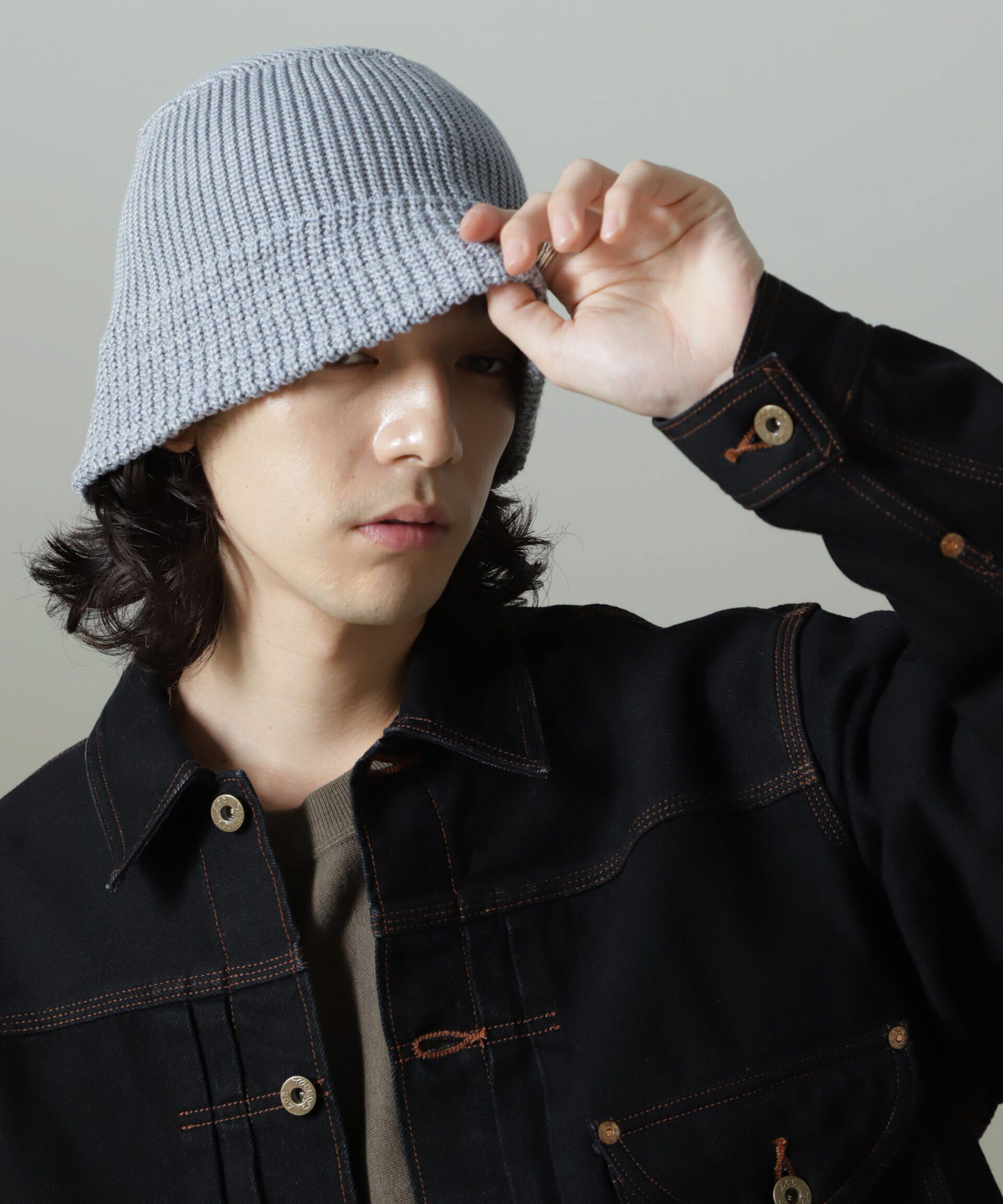 nano･universe「RACAL/別注 Knit Bucket Hat」|キャップ・キャスケット|