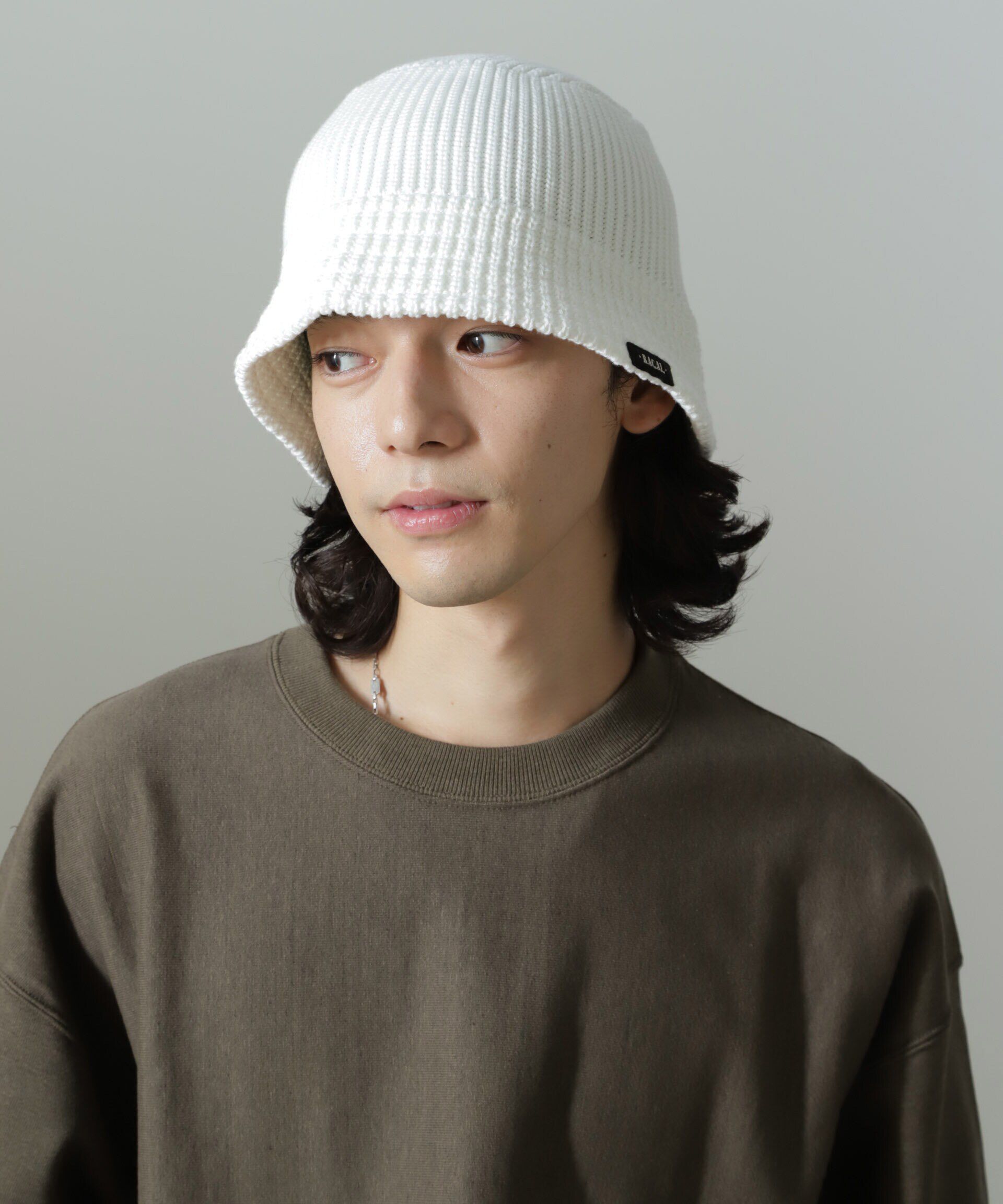nano･universe「RACAL/別注 Knit Bucket Hat」|キャップ・キャスケット|