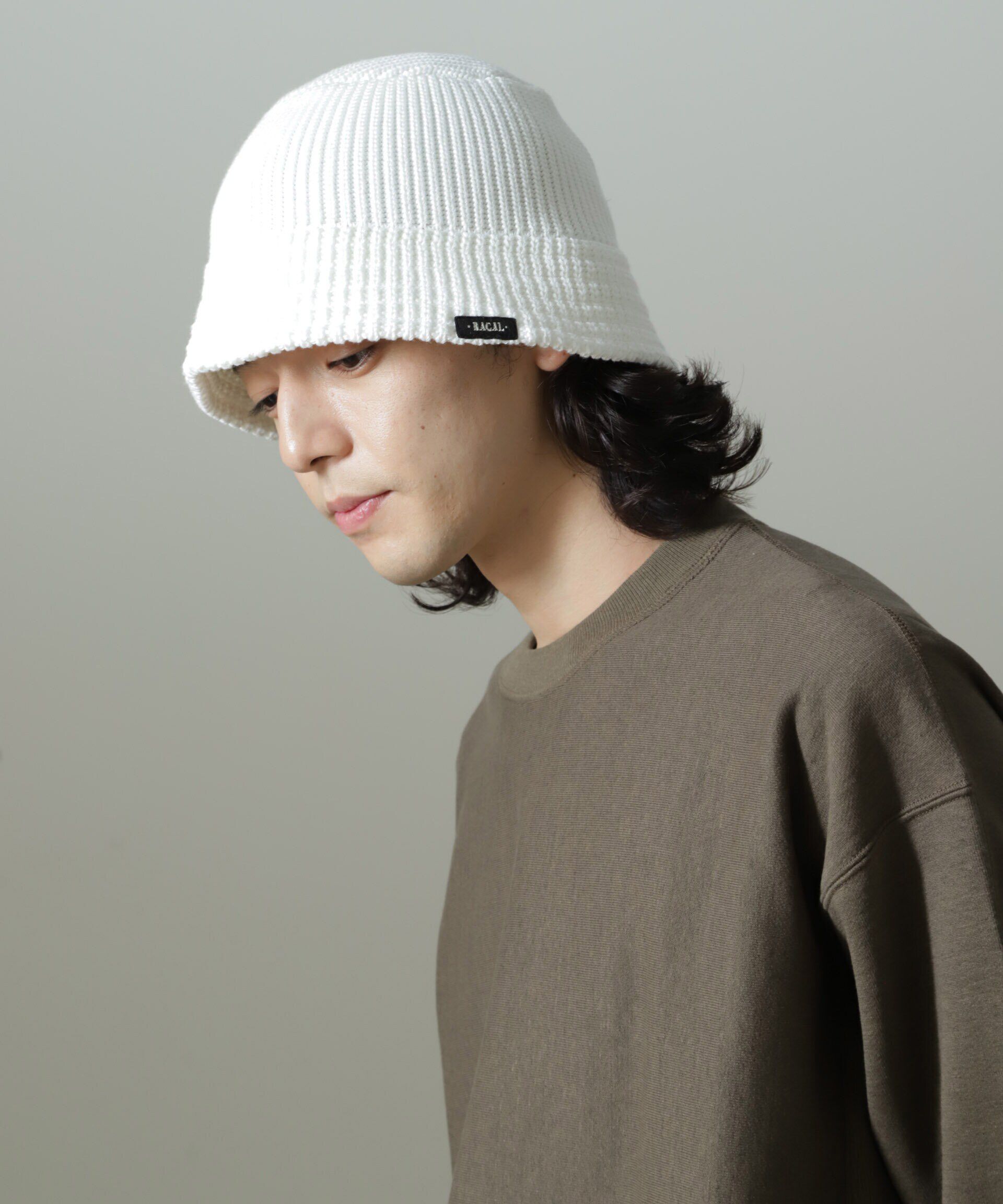 nano･universe「RACAL/別注 Knit Bucket Hat」|キャップ・キャスケット|
