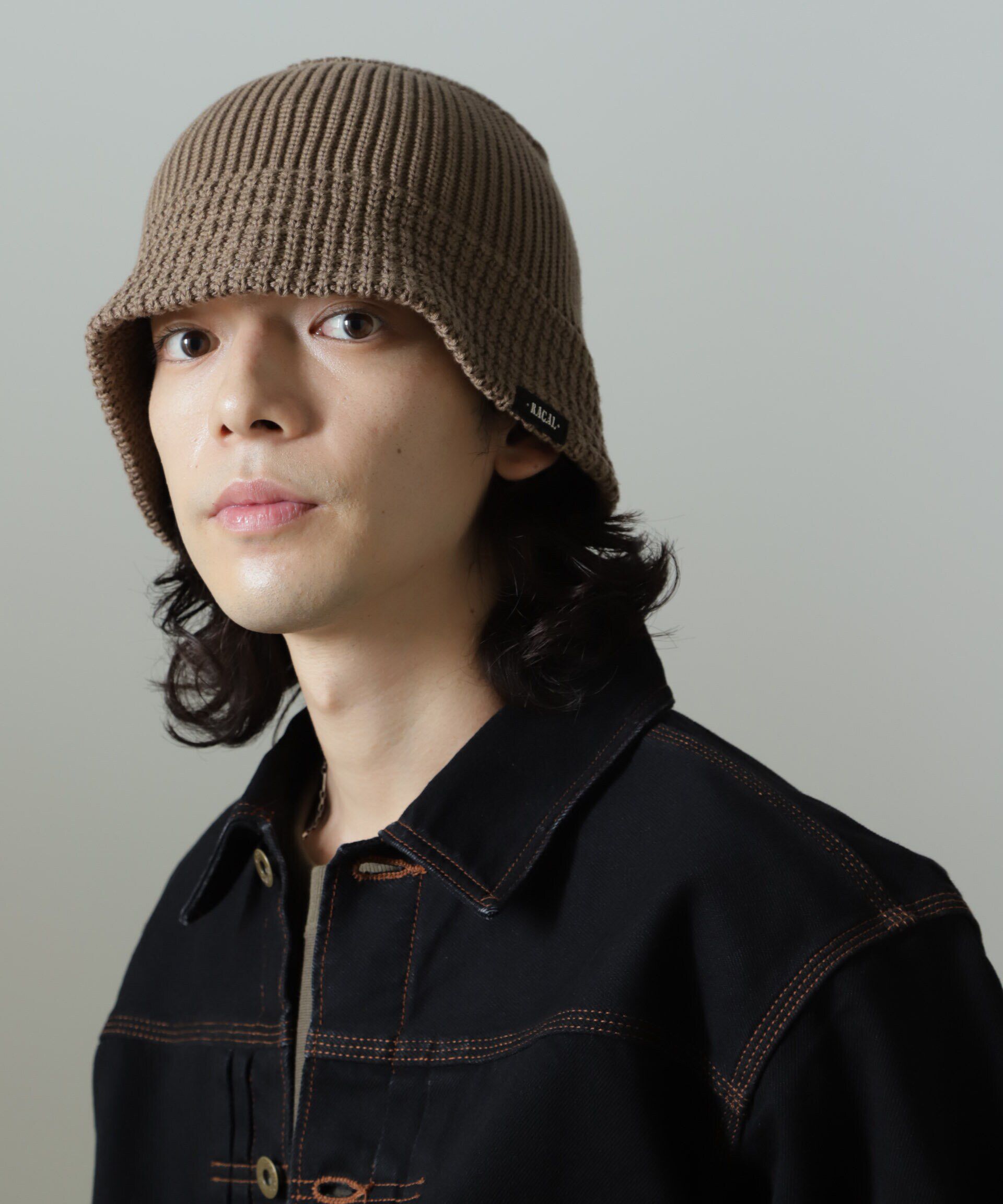 nano･universe「RACAL/別注 Knit Bucket Hat」|キャップ・キャスケット|