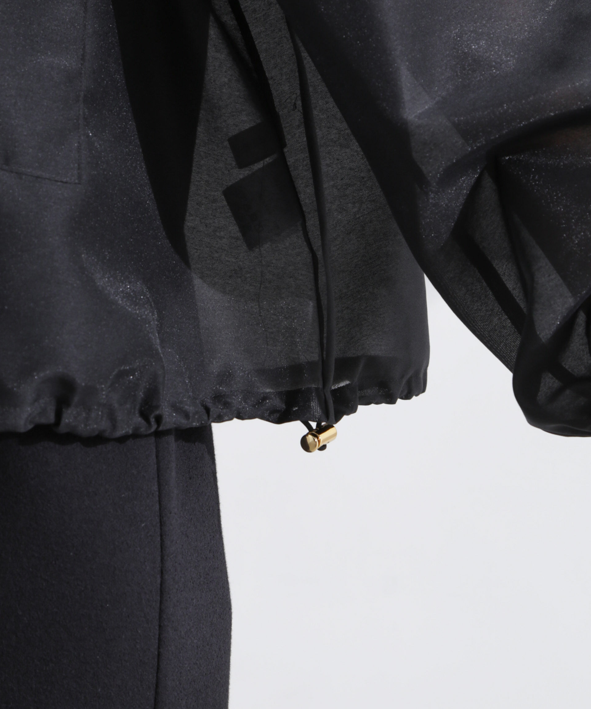 nano･universe「スパンオーガンジーブルゾン」|ブルゾン・スタジャン|