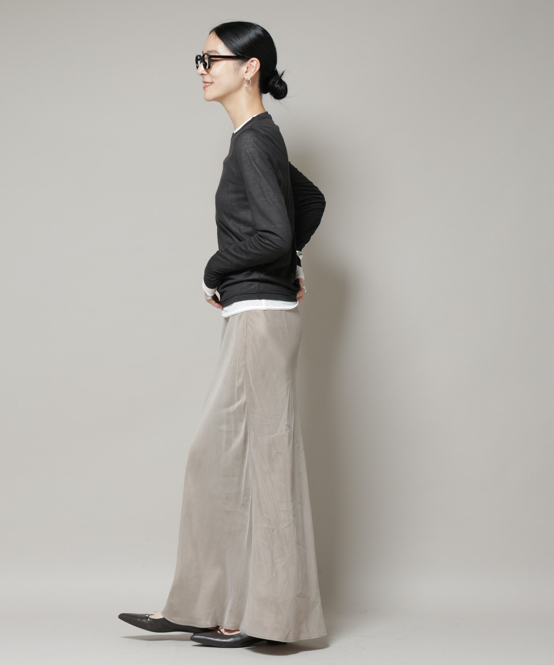 nano･universe「シアーテレコ＆天竺ロンTeeセット」|Tシャツ・カットソー|