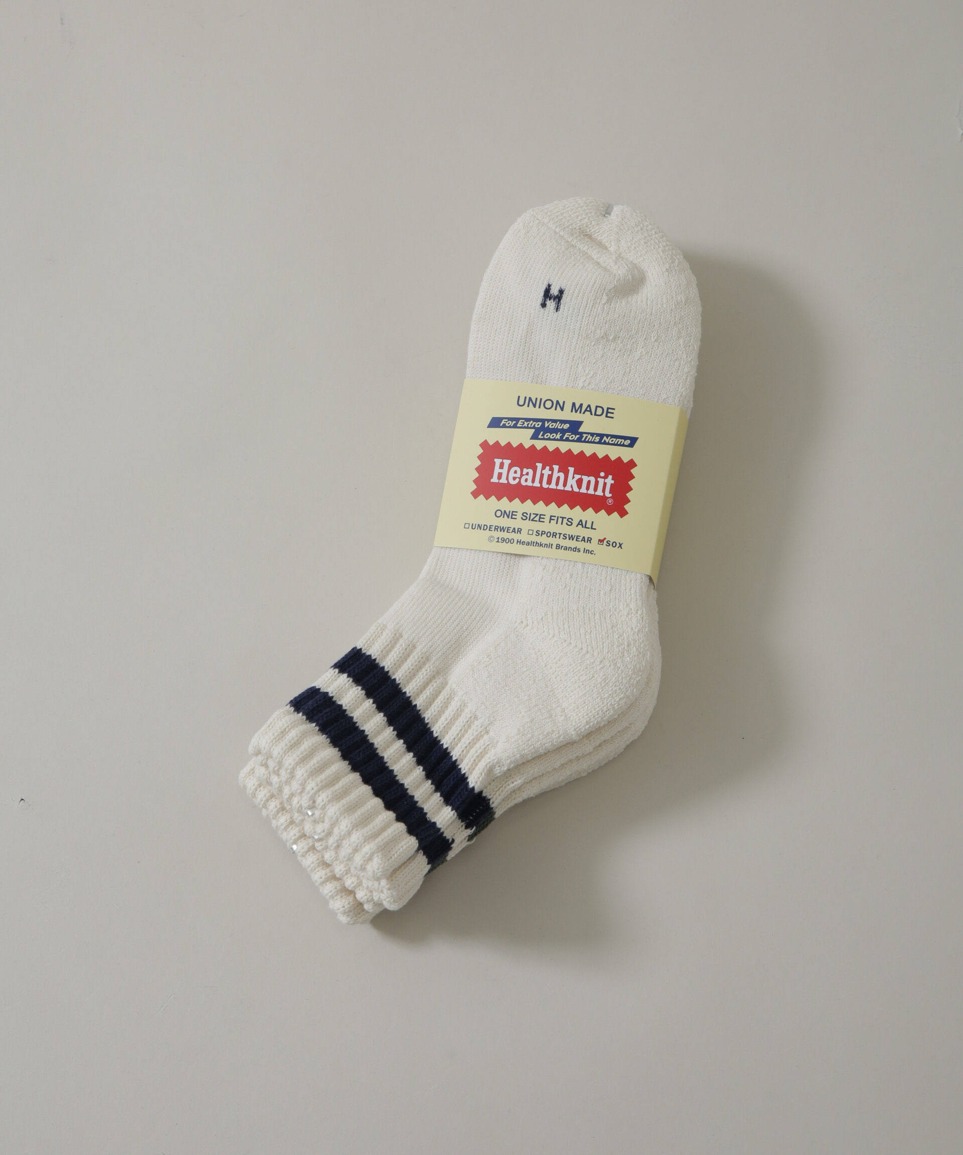 nano･universe「Healthknit/シンカー2本ライン ソックス 3足SET」|ソックス|