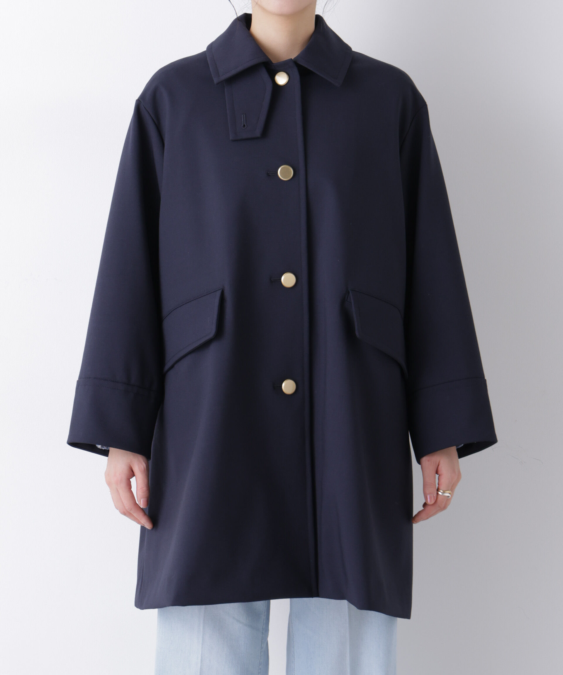 nano･universe「ボンディングステンカラーコート」|その他|