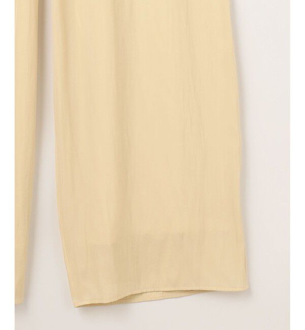 組曲「【洗える】ギャザーライトデシン パンツ ロング丈」|その他|