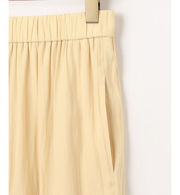 組曲「【洗える】ギャザーライトデシン パンツ ロング丈」|その他|