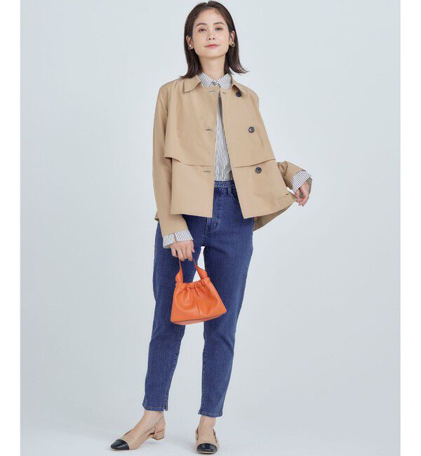 組曲「コンパクトシャーティング フレア袖シャツ」|シャツ・ブラウス|