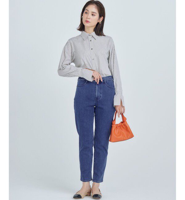 組曲「コンパクトシャーティング フレア袖シャツ」|シャツ・ブラウス|