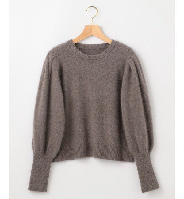 組曲「【WEB限定】フラッフィーファー パフスリーブニット」|ニット・セーター|