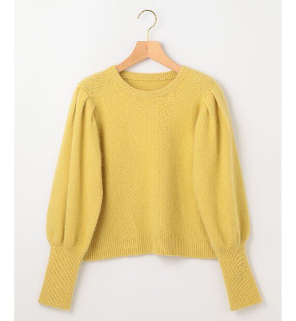 組曲「【WEB限定】フラッフィーファー パフスリーブニット」|ニット・セーター|