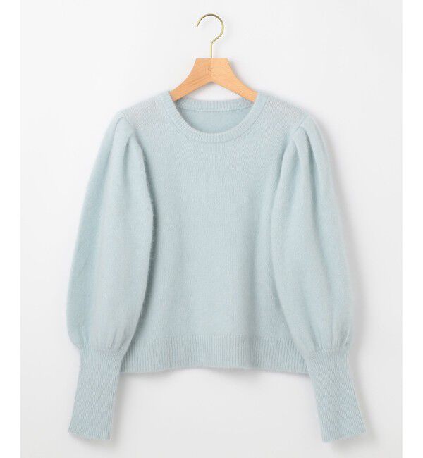 組曲「【WEB限定】フラッフィーファー パフスリーブニット」|ニット・セーター|