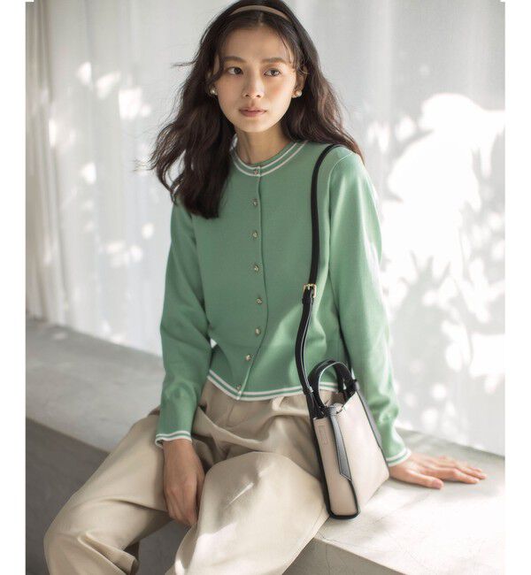 組曲「フラワーメタル ニット カーディガン」|カーディガン|