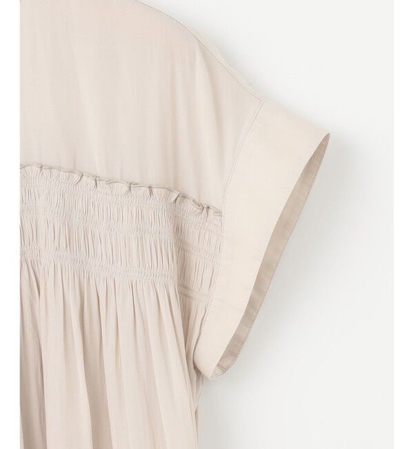 組曲「ギャザーライトデシンシャーリング ブラウス」|シャツ・ブラウス|