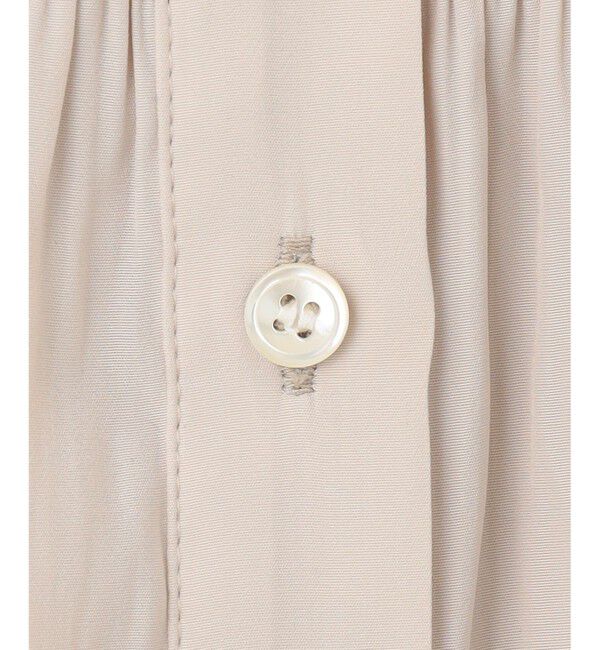 組曲「ギャザーライトデシンシャーリング ブラウス」|シャツ・ブラウス|