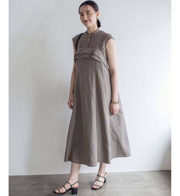 組曲「エンブロイダリーレースノースリーブ ブラウス」|シャツ・ブラウス|