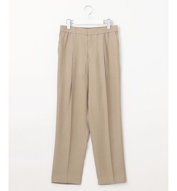 自由区「【XSサイズ～/洗える/セット着用可】キュプラリネンシャンタン イージーテーパードパンツ」|その他|