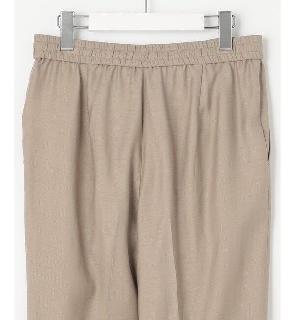 自由区「【XSサイズ～/洗える/セット着用可】キュプラリネンシャンタン イージーテーパードパンツ」|その他|