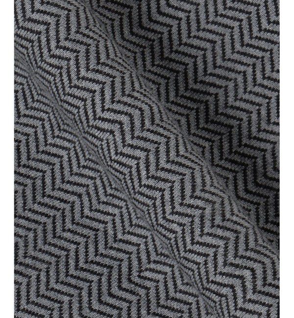 自由区「【WEB限定・マルチウェイ・洗える】ヘリンボーン柄リバーシブルニット セットアップ」|スーツ|