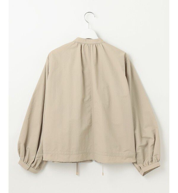 自由区「【撥水加工・UVケア・洗える】ライトグログラン ブルゾン」|ブルゾン・スタジャン|