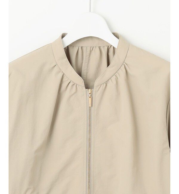 自由区「【撥水加工・UVケア・洗える】ライトグログラン ブルゾン」|ブルゾン・スタジャン|