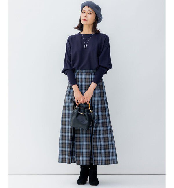 23区「スウェード ヒール ブーツ」|ショートブーツ|