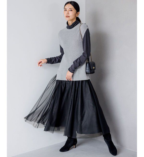 23区「スウェード ヒール ブーツ」|ショートブーツ|