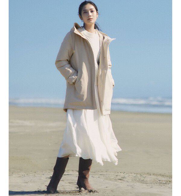 23区「スウェード ヒール ブーツ」|ショートブーツ|