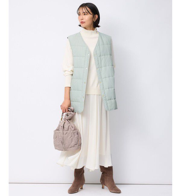 23区「スウェード ヒール ブーツ」|ショートブーツ|