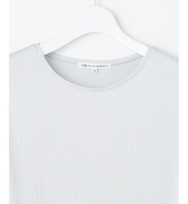 23区「【洗える】マルチ機能 プルオーバー カットソー」|Tシャツ・カットソー|