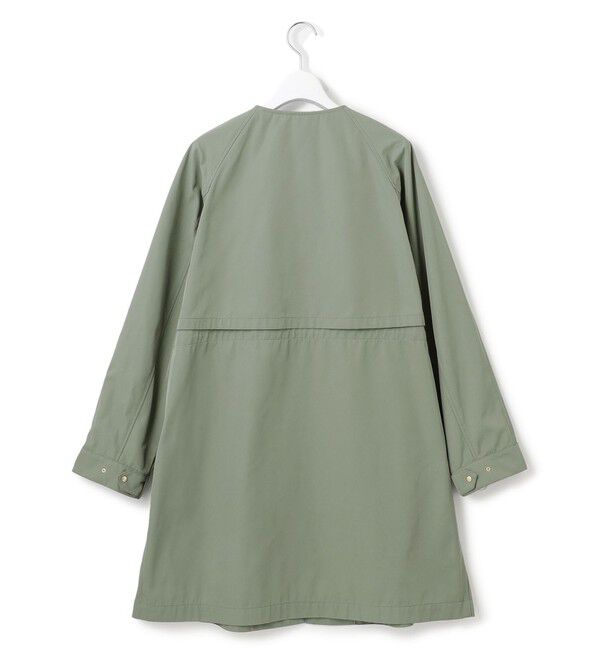 23区「【撥水加工】ライトツイル ノーカラーコート」|ノーカラーコート|