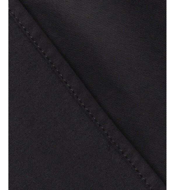 23区「【VERYコラボ/撥水加工】グロッシーツイル アウター」|ノーカラーコート|