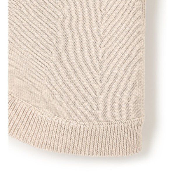 23区「【洗える】ツイストデザイン ノースリーブ ニット」|ニット・セーター|