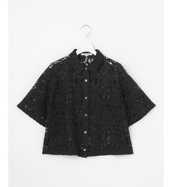 23区「【SLOW/一部店舗限定】好評につき追加生産！モチーフレース シャツ」|シャツ・ブラウス|