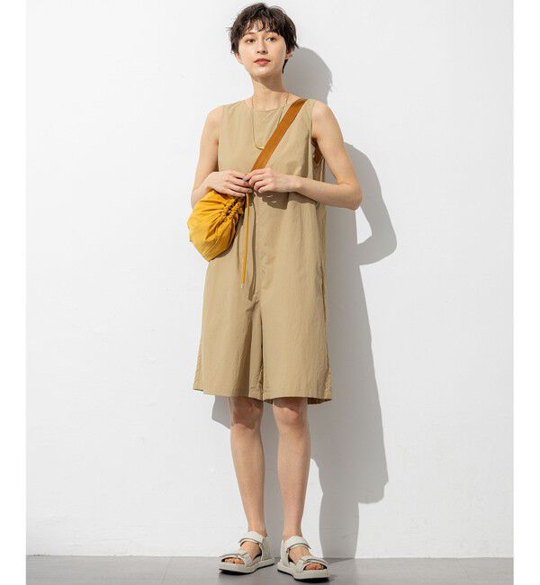 23区「【SLOW/一部店舗限定】UVカット/撥水/接触冷感 ナイロンタスランタフタ オールインワン」|オールインワン|