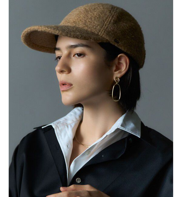 23区「プードルボア キャップ」|キャップ・キャスケット|