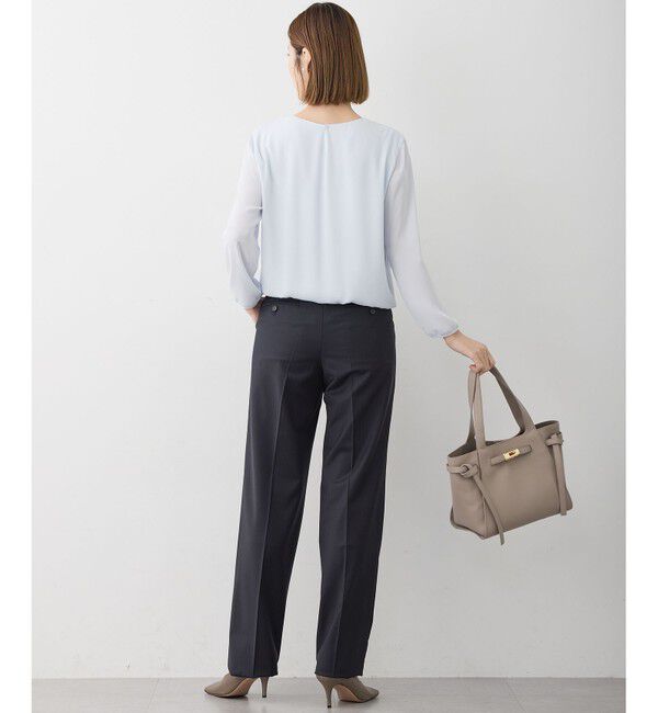 23区「【セットアップ着用】ファインネスウール テーパード パンツ」|その他|