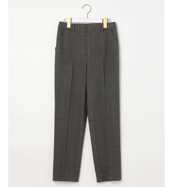 ANY SIS「【蓄熱効果】サーモトロン 2WAYストレッチ テーパードパンツ（チェック柄）」|その他|