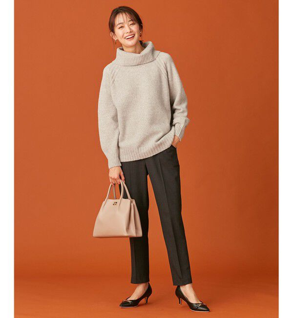 ANY SIS「【蓄熱効果】サーモトロン 2WAYストレッチ テーパードパンツ（チェック柄）」|その他|