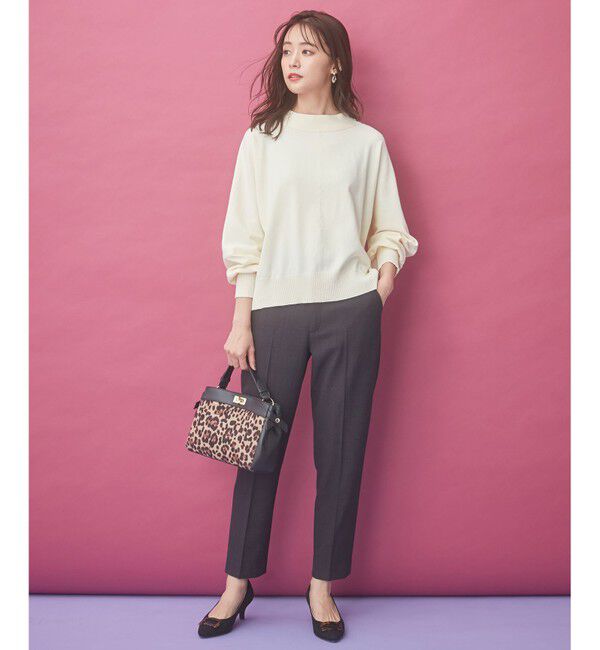 ANY SIS「【蓄熱効果】サーモトロン 2WAYストレッチ テーパードパンツ（チェック柄）」|その他|