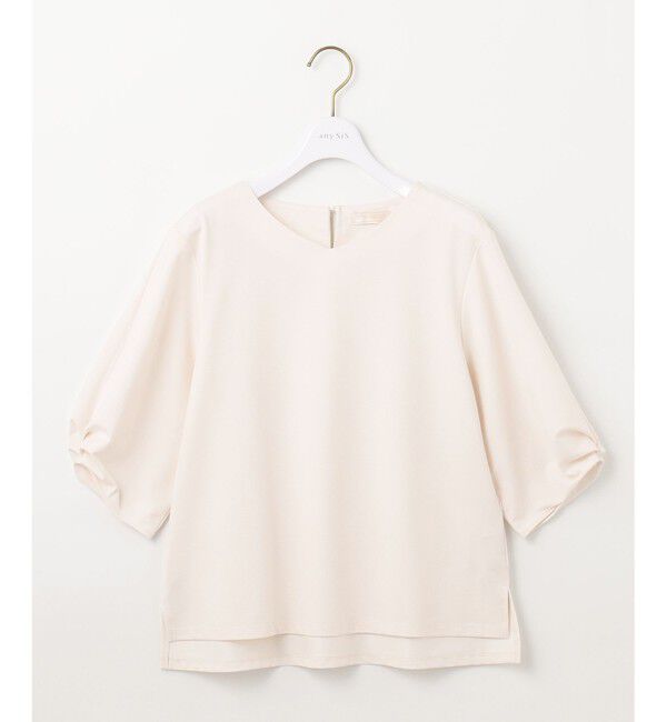 ANY SIS「【接触冷感/UVカット】サカリバタックスリーブ プルオーバー」|Tシャツ・カットソー|