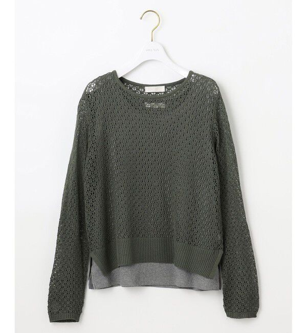 any SiS「【2SET】メッシュニット セット」|ニット・セーター|