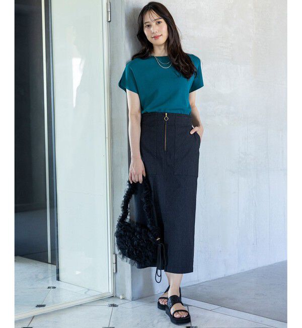 ANY SIS「【2WAY】フロントジップタイト スカート」|スカート|